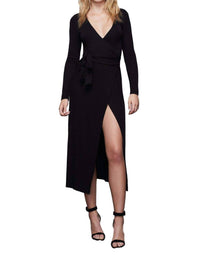 GOOD AMERICAN Daynight Dress in black - women's dress