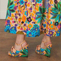 La Doublej - Women's Bow Wedge Sandals