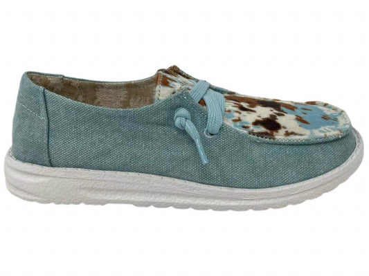 Women's "Mooma" Cow Slip-on Shoes