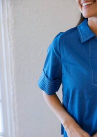 Thml - Denim Collared Top