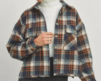 Buttermelon - Oversized Crop Shacket