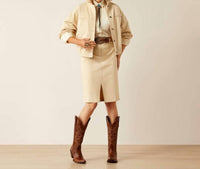 ARIAT Robyn Shacket in summer sand - women's jacket - view 4