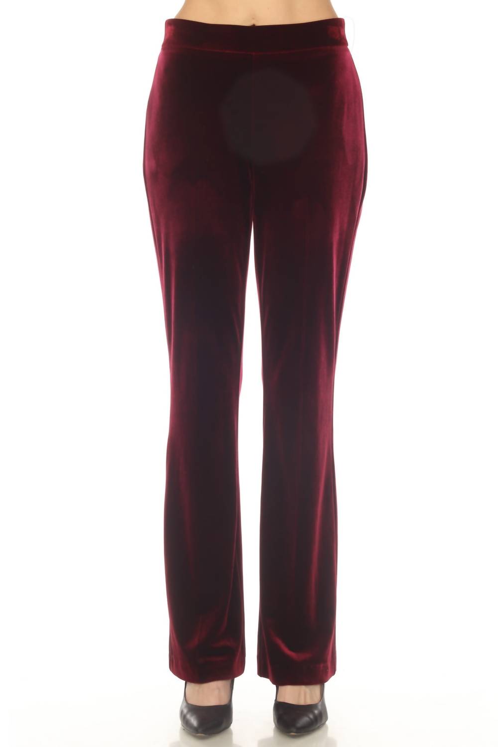 Joseph Ribkoff - Velvet Pull On Flared Pants