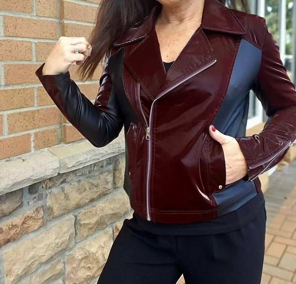 Clara Sunwoo - Mixed Media Jacket