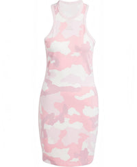 Adidas - Women's Essentials 3-stripes Camo Print Tank Dress