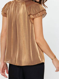 Current Air - Flutter Sleeve Blouse