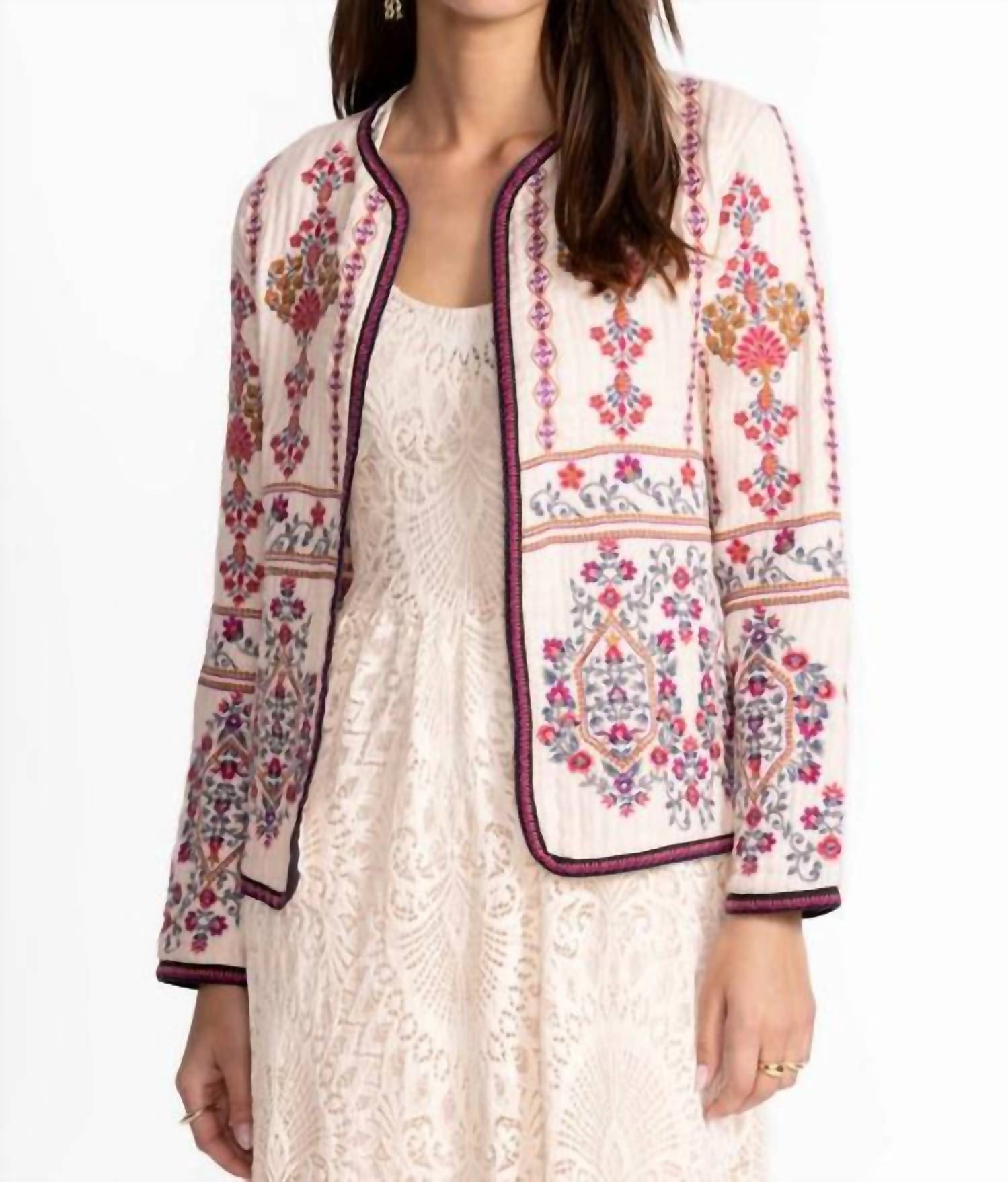Johnny Was - WENDY EMBROIDERED JACKET