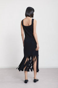 Ottod'Ame - Fitted Fringe Dress
