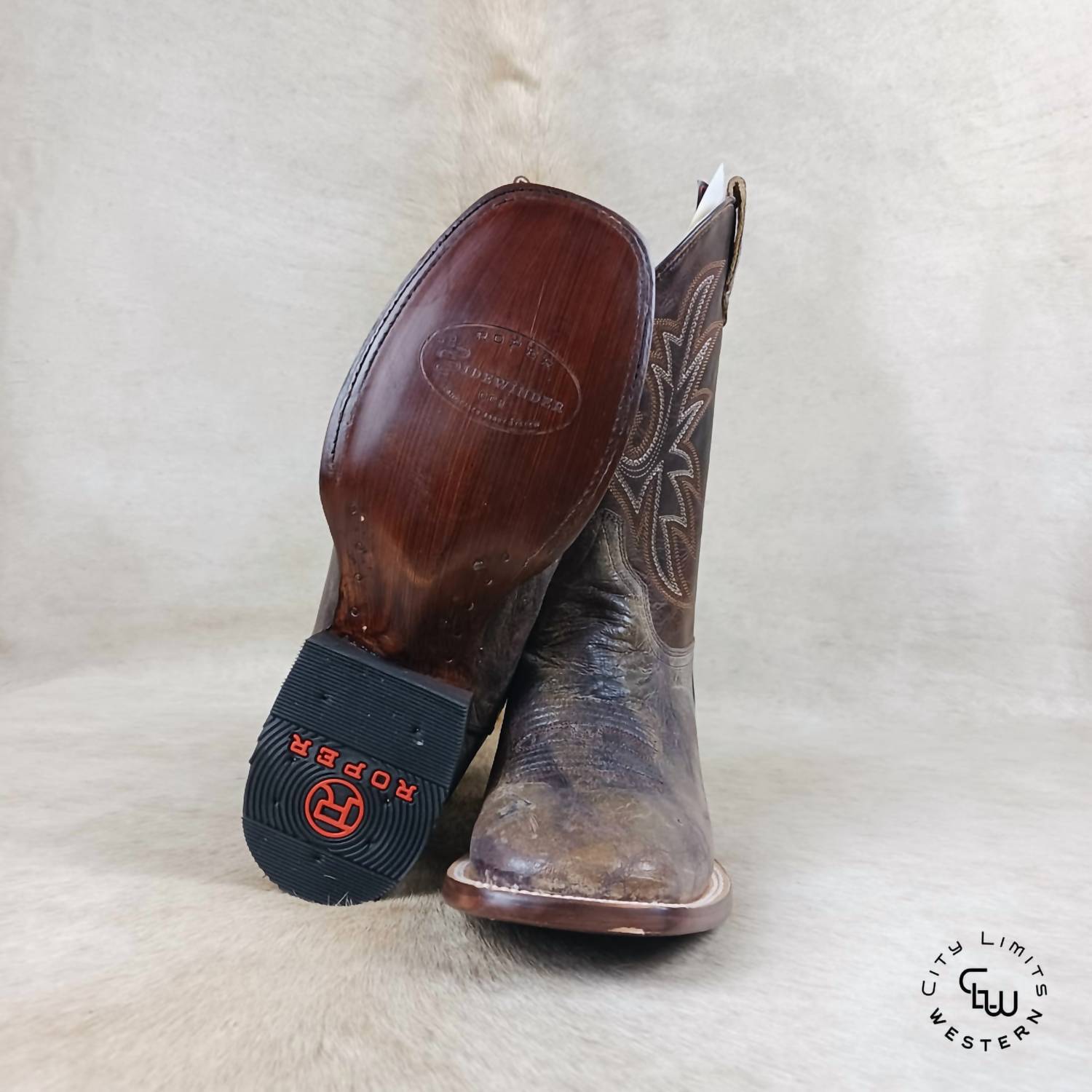 Roper - Men's Pierce Cc Waxy Square Toe Boot