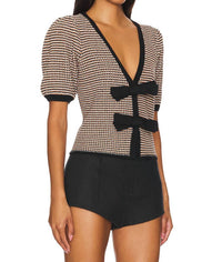 525 America - Eliane Puff Sleeve Cardigan
