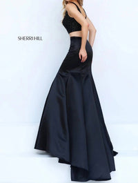 Sherri Hill - Two-piece Mermaid Prom Gown
