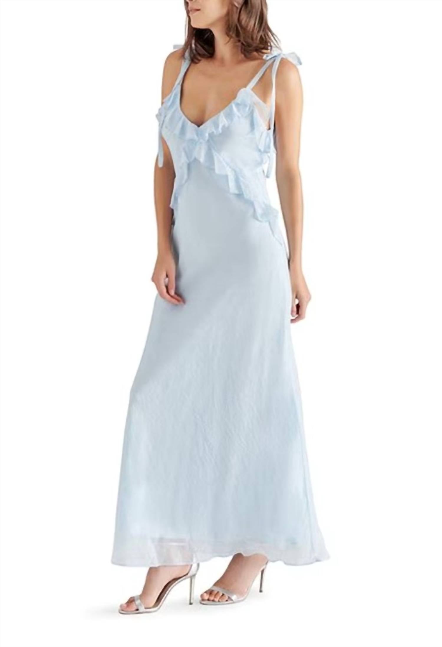 STEVE MADDEN Adalina Dress in sky blue - women's dress - alternate view