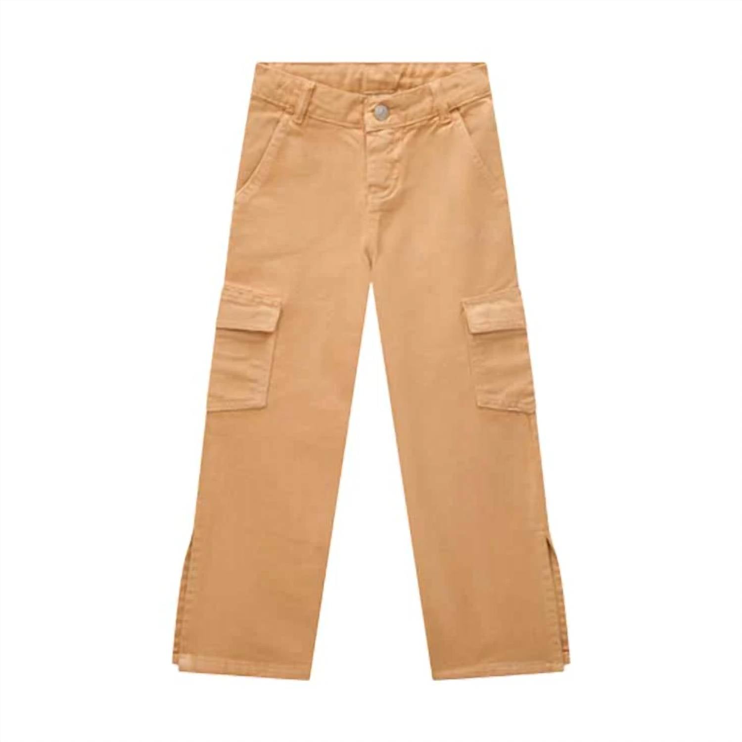 Milon - Side Pockets With Small Slit Pants