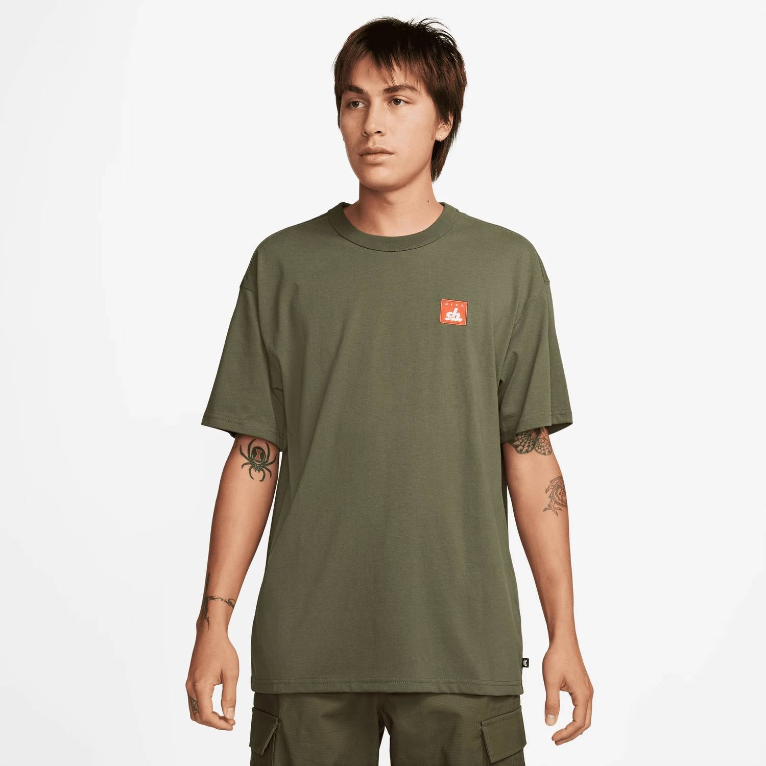 Nike - Midweight Cotton Logo Patch T-shirt