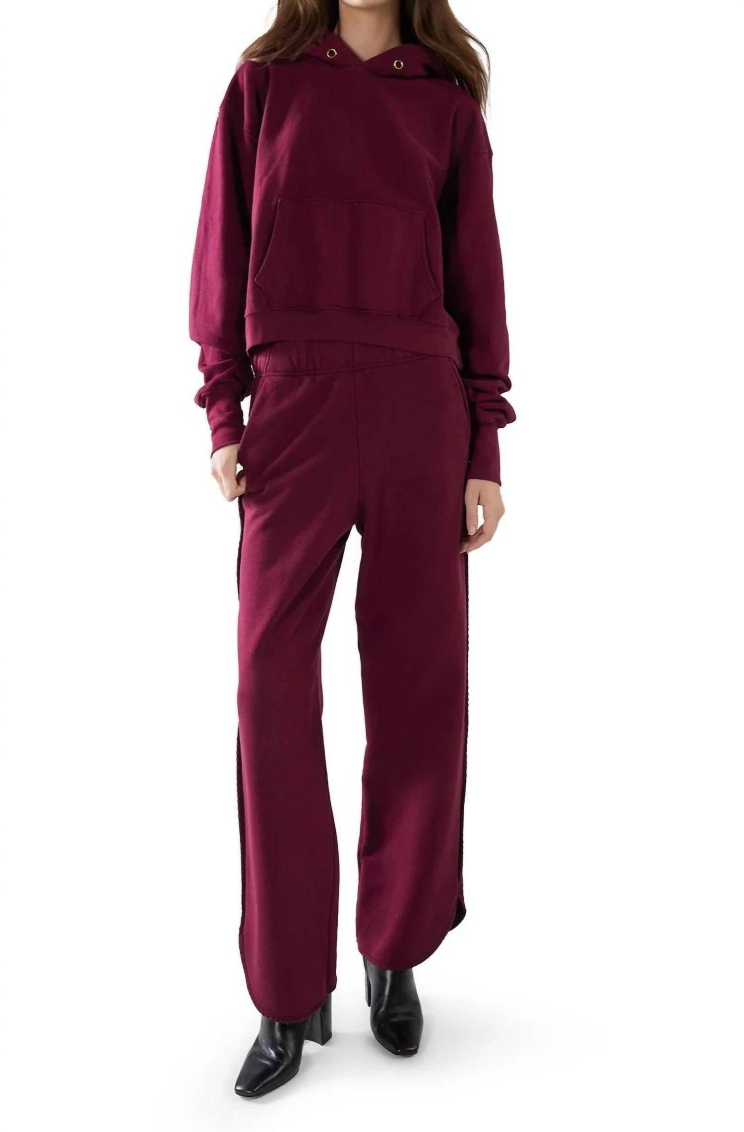 Les Tien - Olympia Scallop Sweatpants