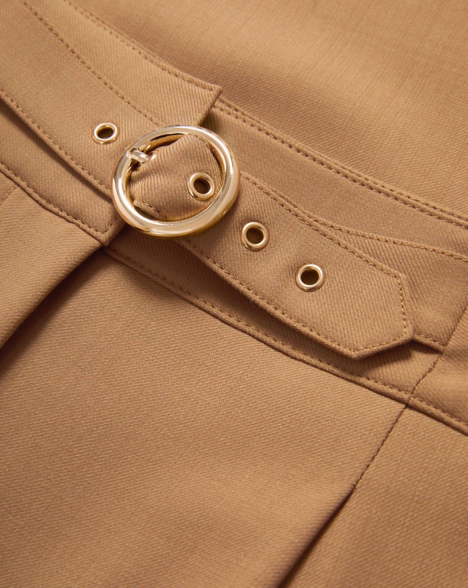 Veronica Beard - Wisteria Cropped High-waisted Belted Pant