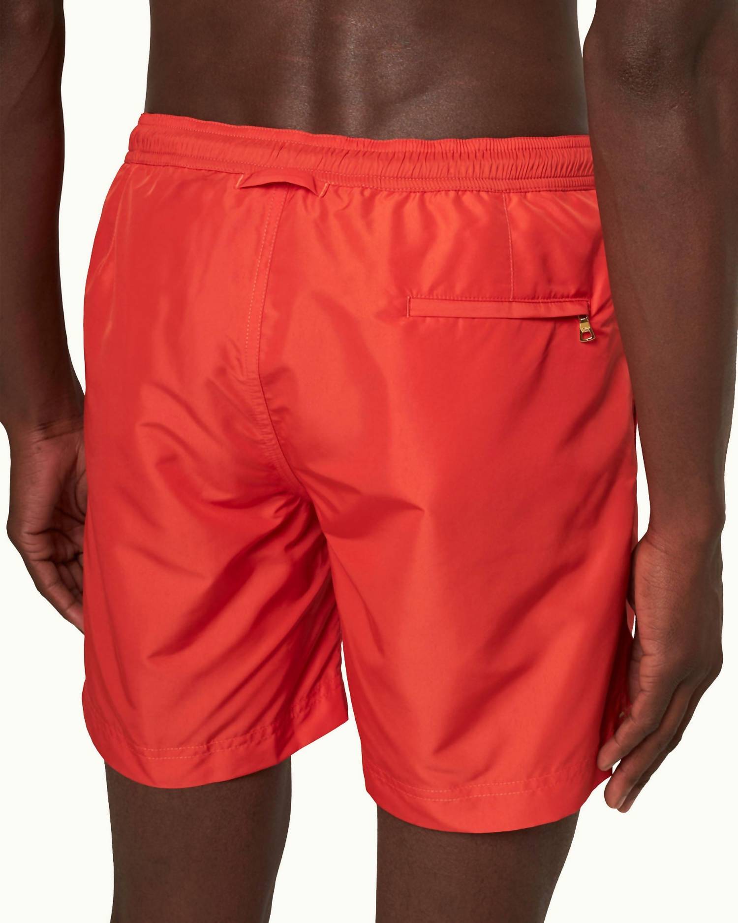 Orlebar Brown Bulldog Drawcord Shorts in firestone - men's shorts - view 4