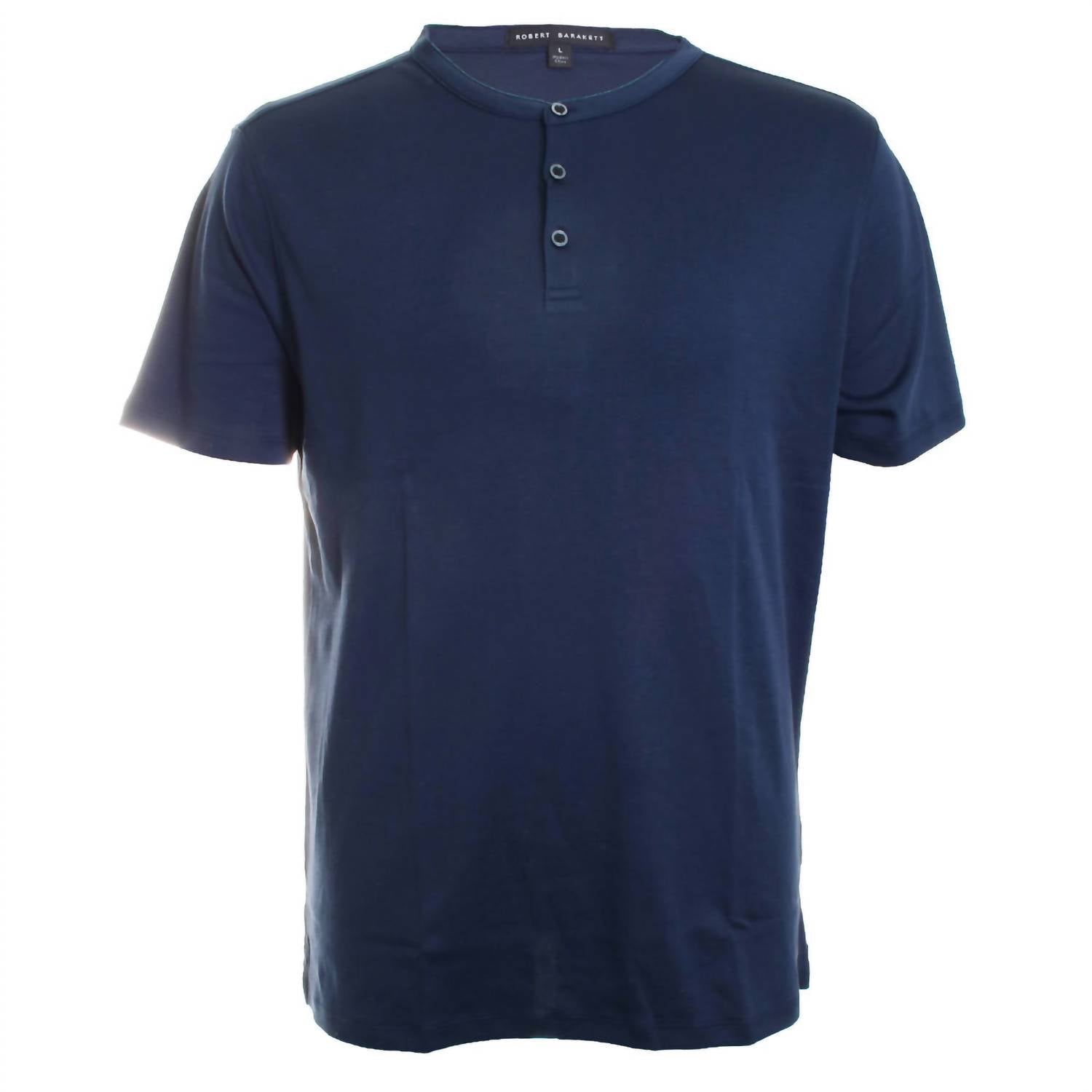 Robert Barakett - Men's Georgia Short Sleeve Henley Shirt