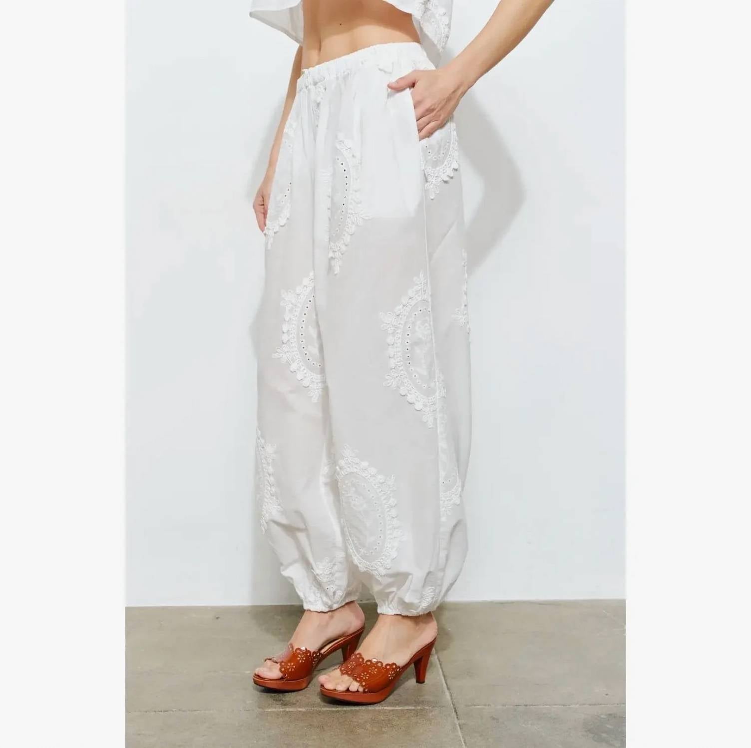 Loucia - Owen Embroidered Jogger