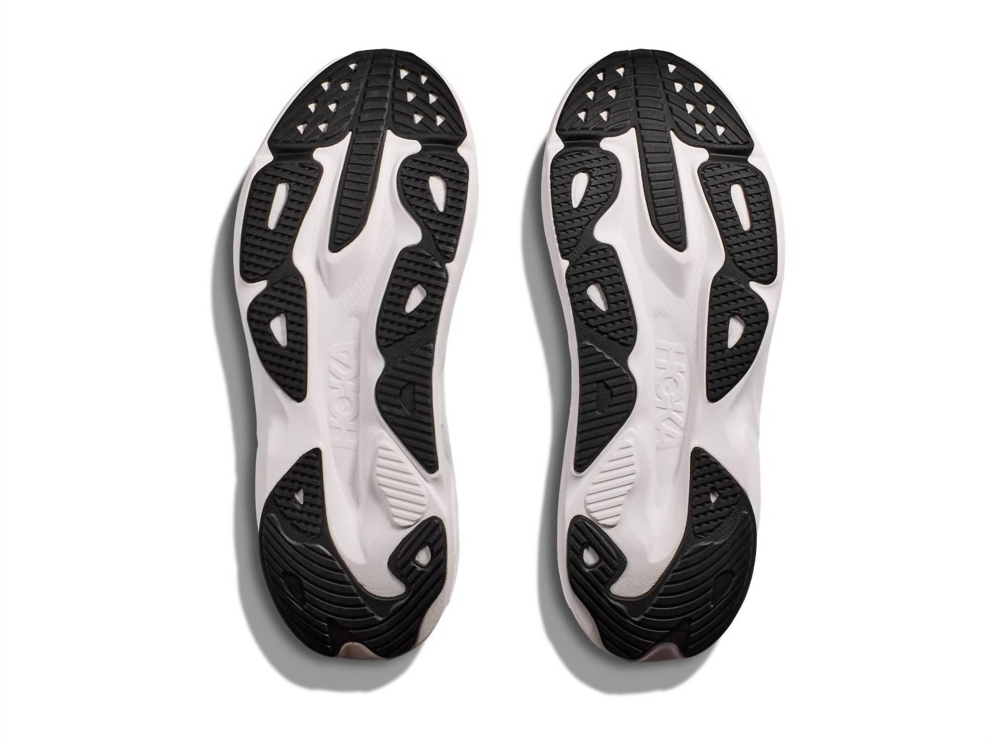 Hoka Men's Skyflow Shoe in black white - men's shoe - view 4
