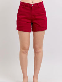 Judy Blue - Tummy Control Heart Pocket Trousers