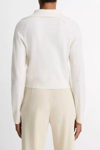 Vince - Button Up Polo Cardigan