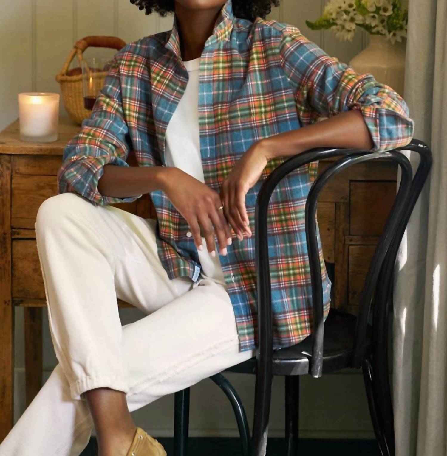 Frank & Eileen - Barry Plaid Button Up