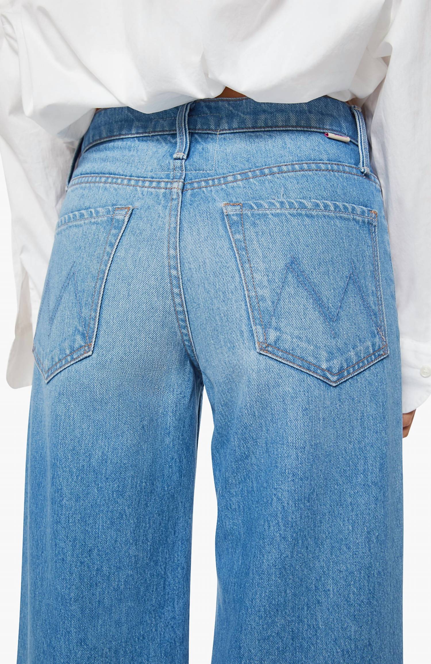 Mother - Smoothie Ankle Length Cuffed Jeans