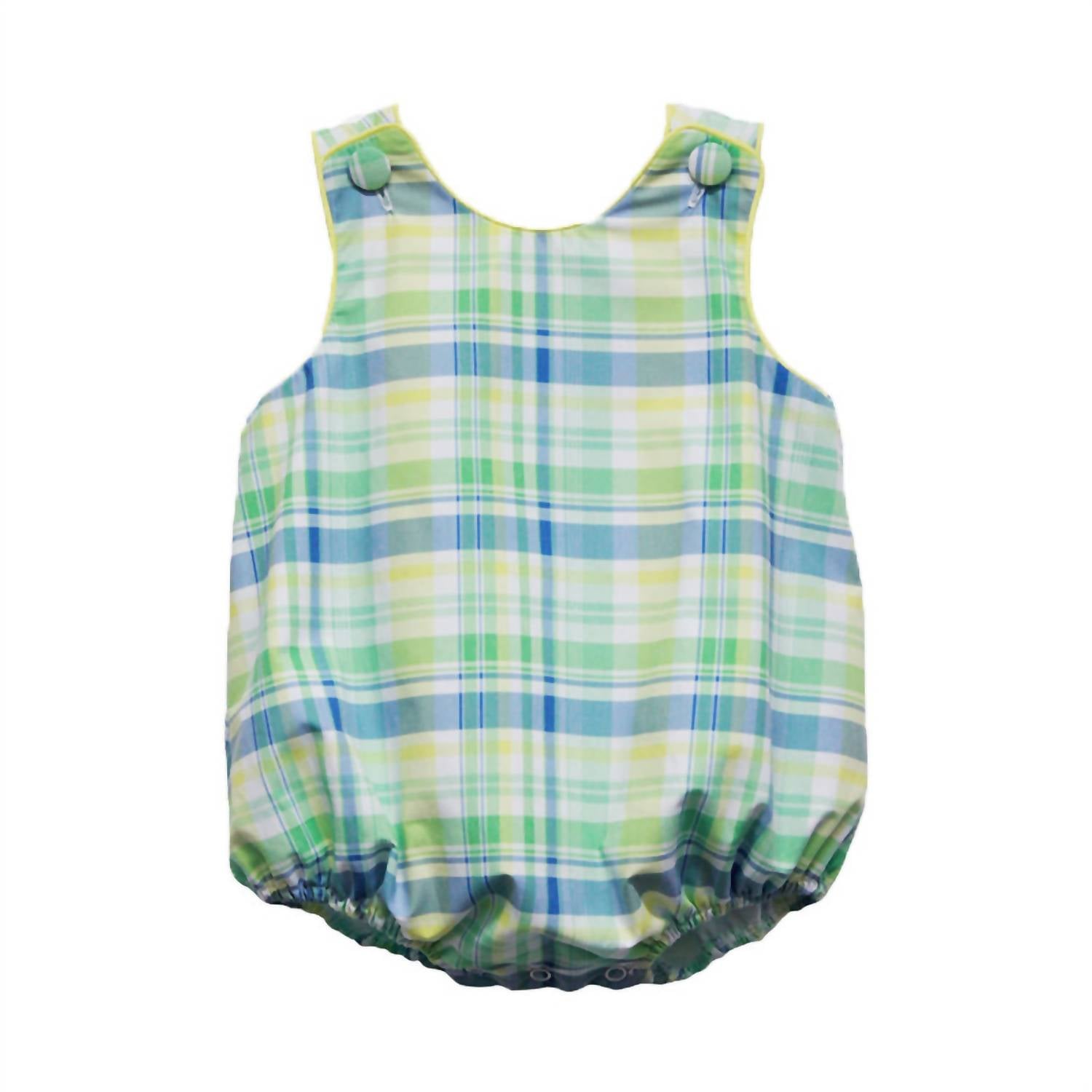 Zuccini Kids - Baby Boy's Christopher Garden Plaid Sunsuit