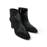 Django & Juliette - Women's Kazou Heeled Leather Ankle Boots