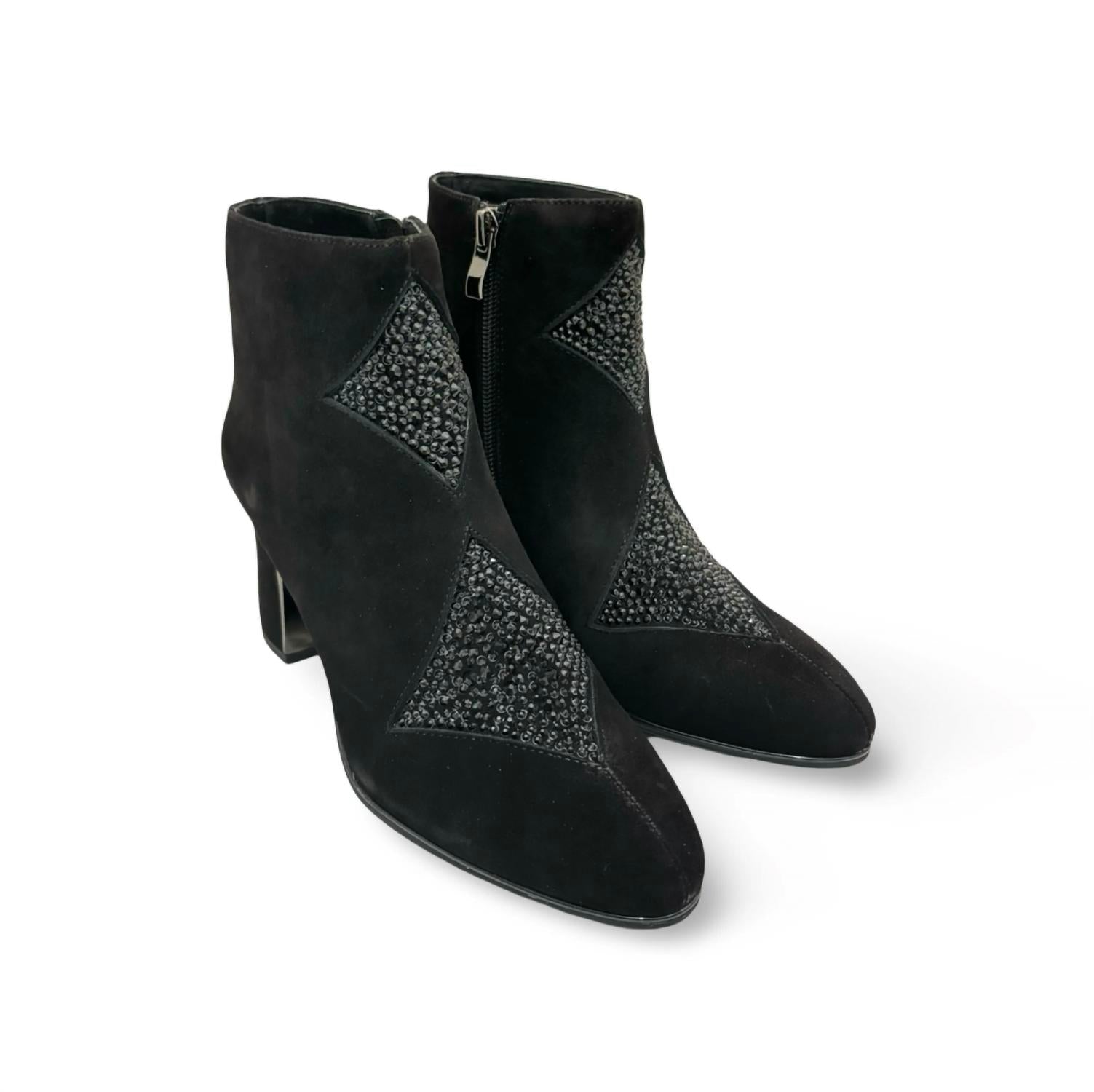 Django & Juliette - Women's Kazou Heeled Leather Ankle Boots