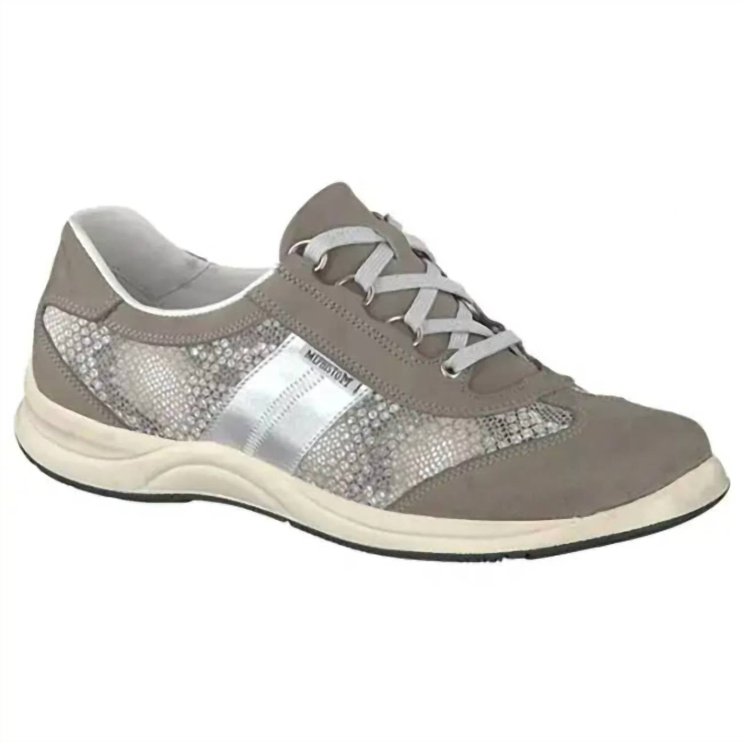 MEPHISTO Women's Laser Sneakers in light gray - women's sneaker
