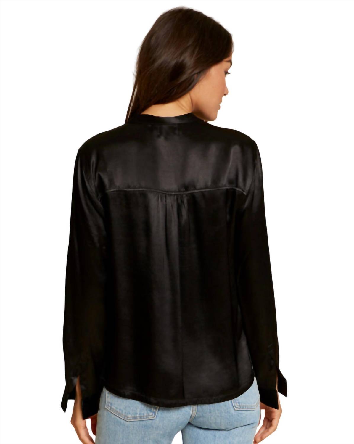 Nation Ltd - Ella Cut Away Henley Top