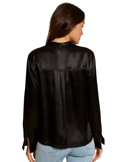 Nation Ltd - Ella Cut Away Henley Top