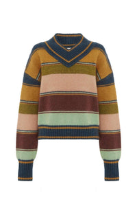 Alemais - Dusk V-neck Knit Sweater