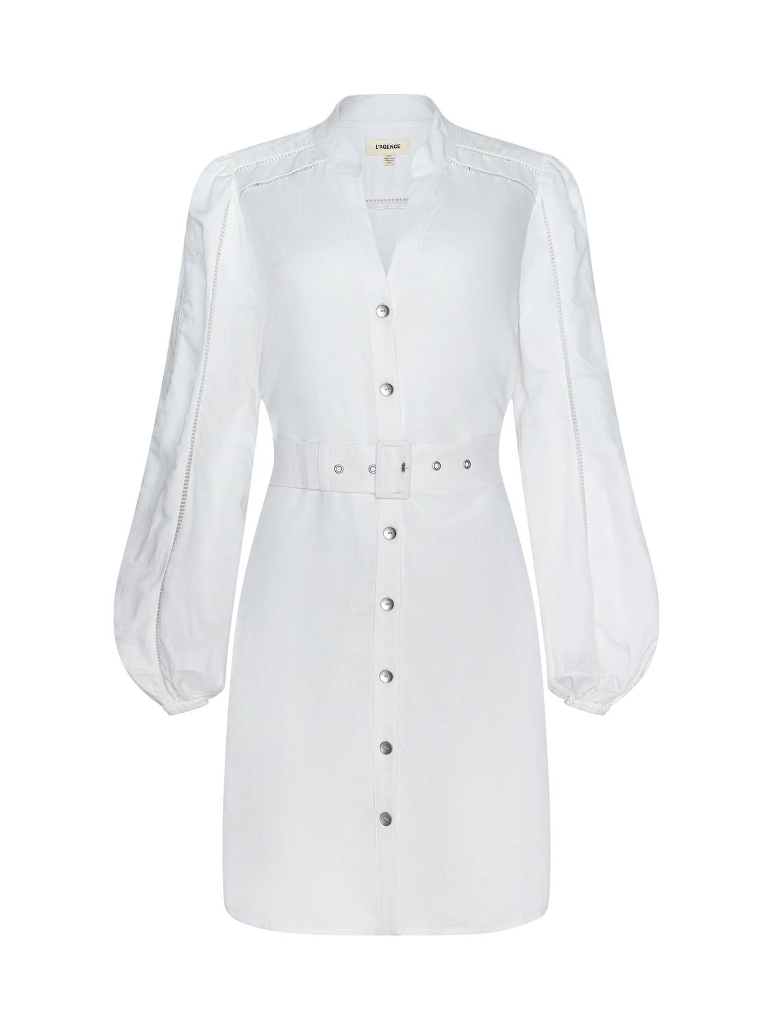 L'Agence - Kiersten Longsleeve Mini Dress