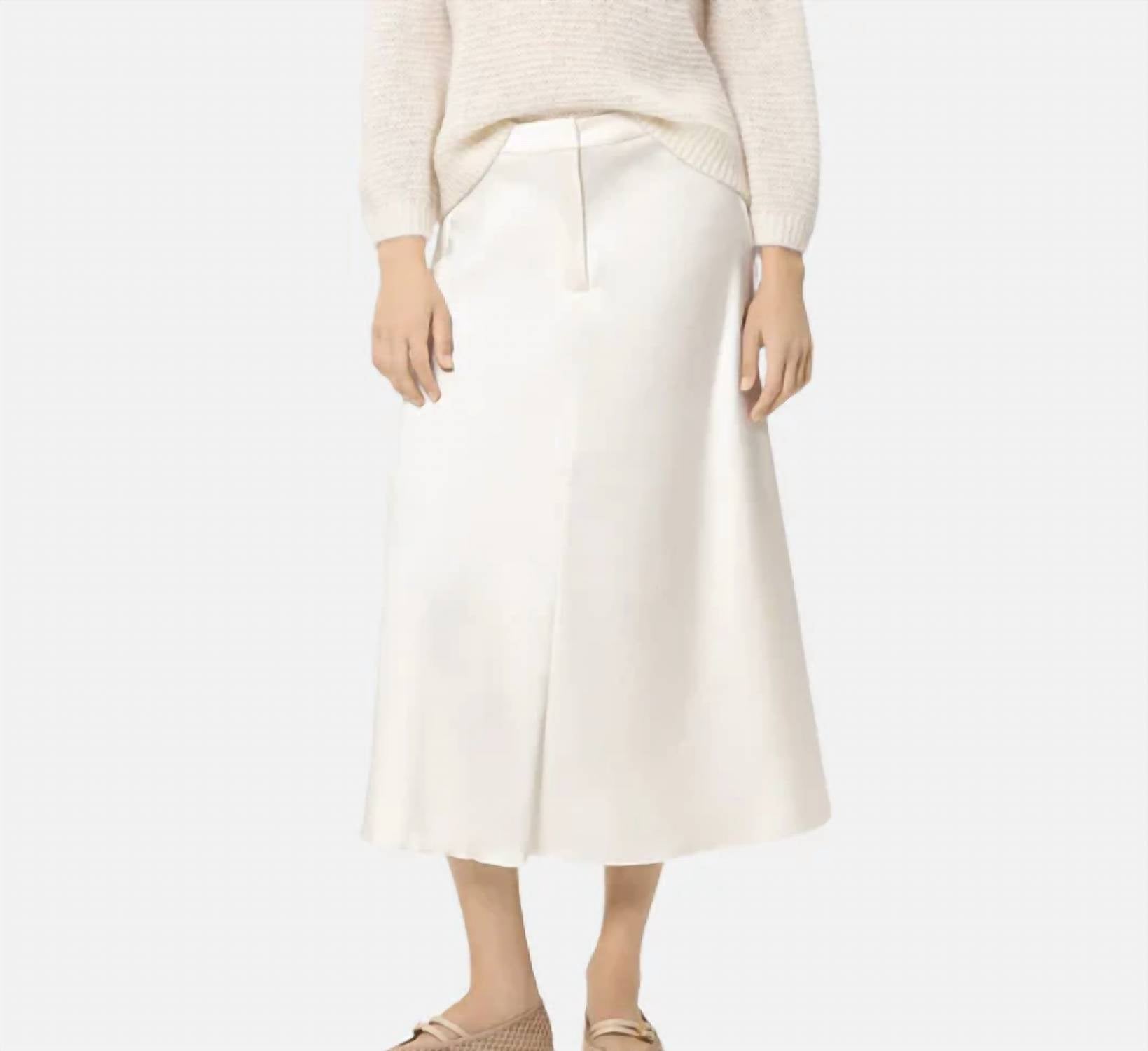 Luisa Cerano - Satin Midi Skirt