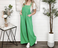 Bibi - Let's Go Baby Checkered Overalls