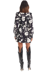 Allison New York - Dylan Floral Button Mini Dress