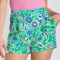 Umgee - Floral Print Shorts