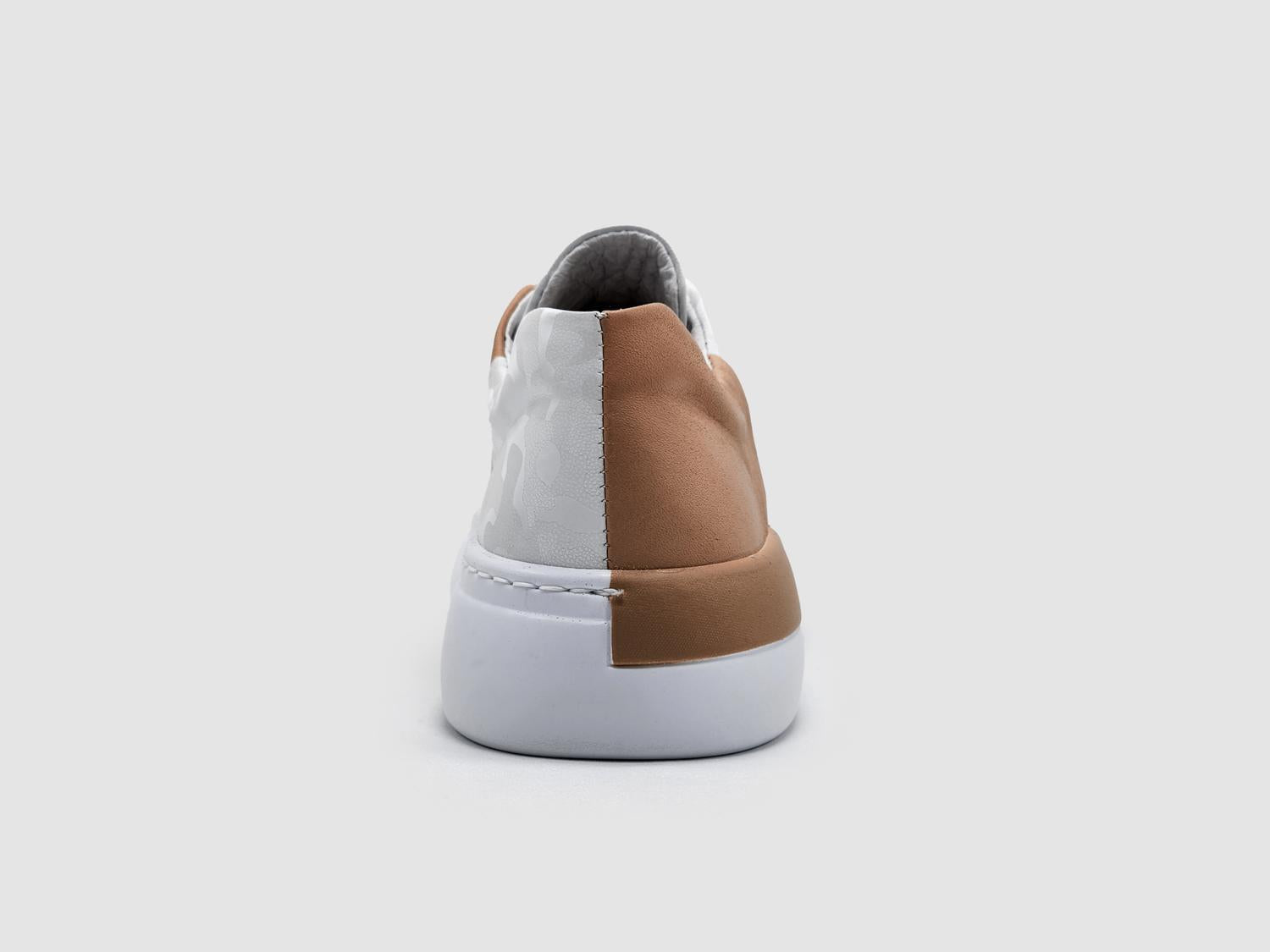 Kcr Group - Women's Classic Camo Leather Sneakers