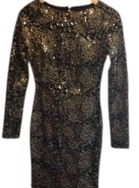 L'Atiste - Women's Night On The Town Sequin Mini Dress