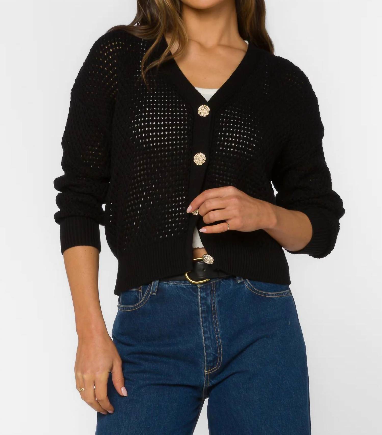 Velvet Heart - Aris Button Up Cardigan