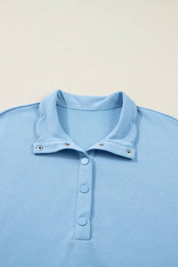 66Disco - Snap Button Polo Collar Mini Dress