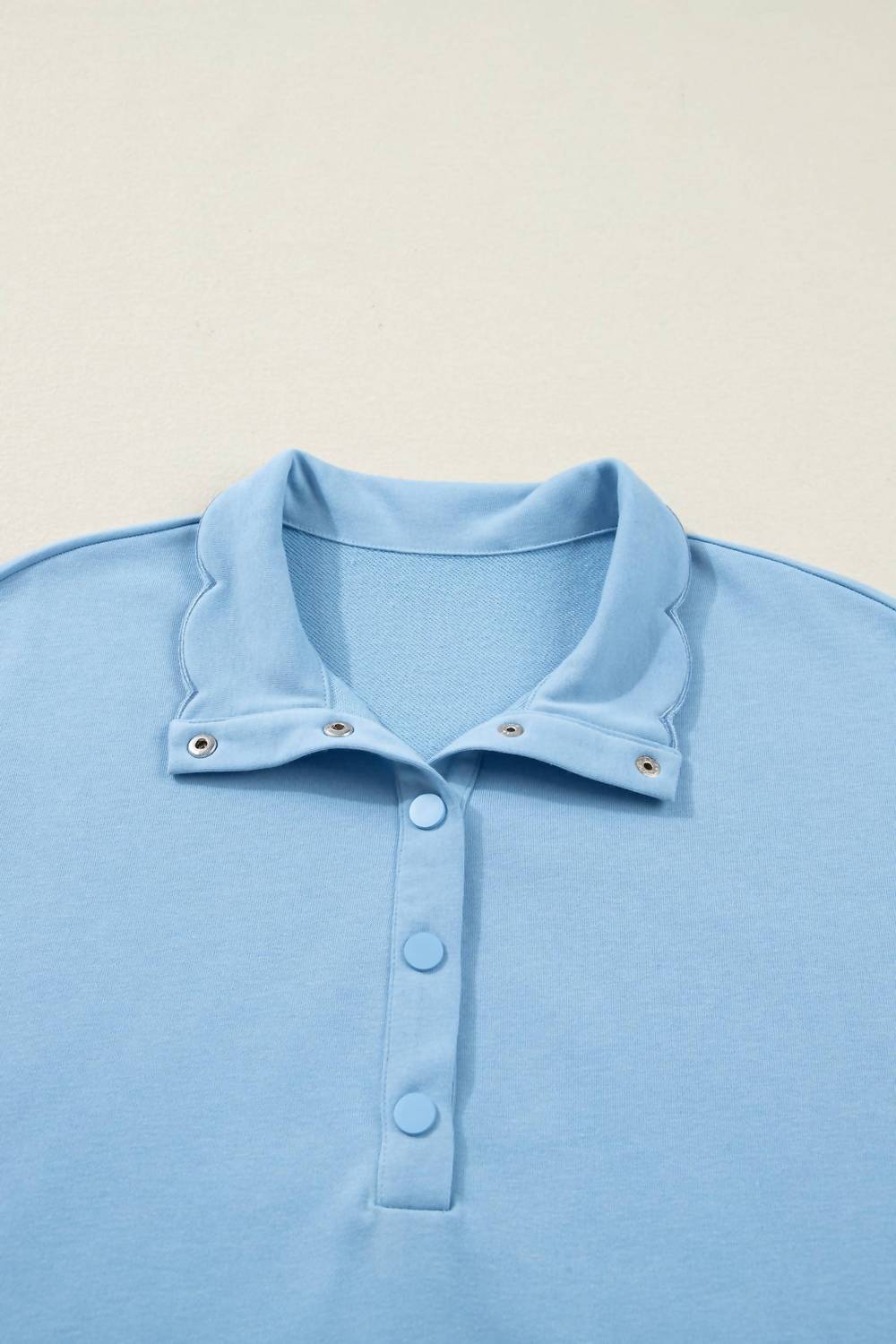 66Disco - Snap Button Polo Collar Mini Dress