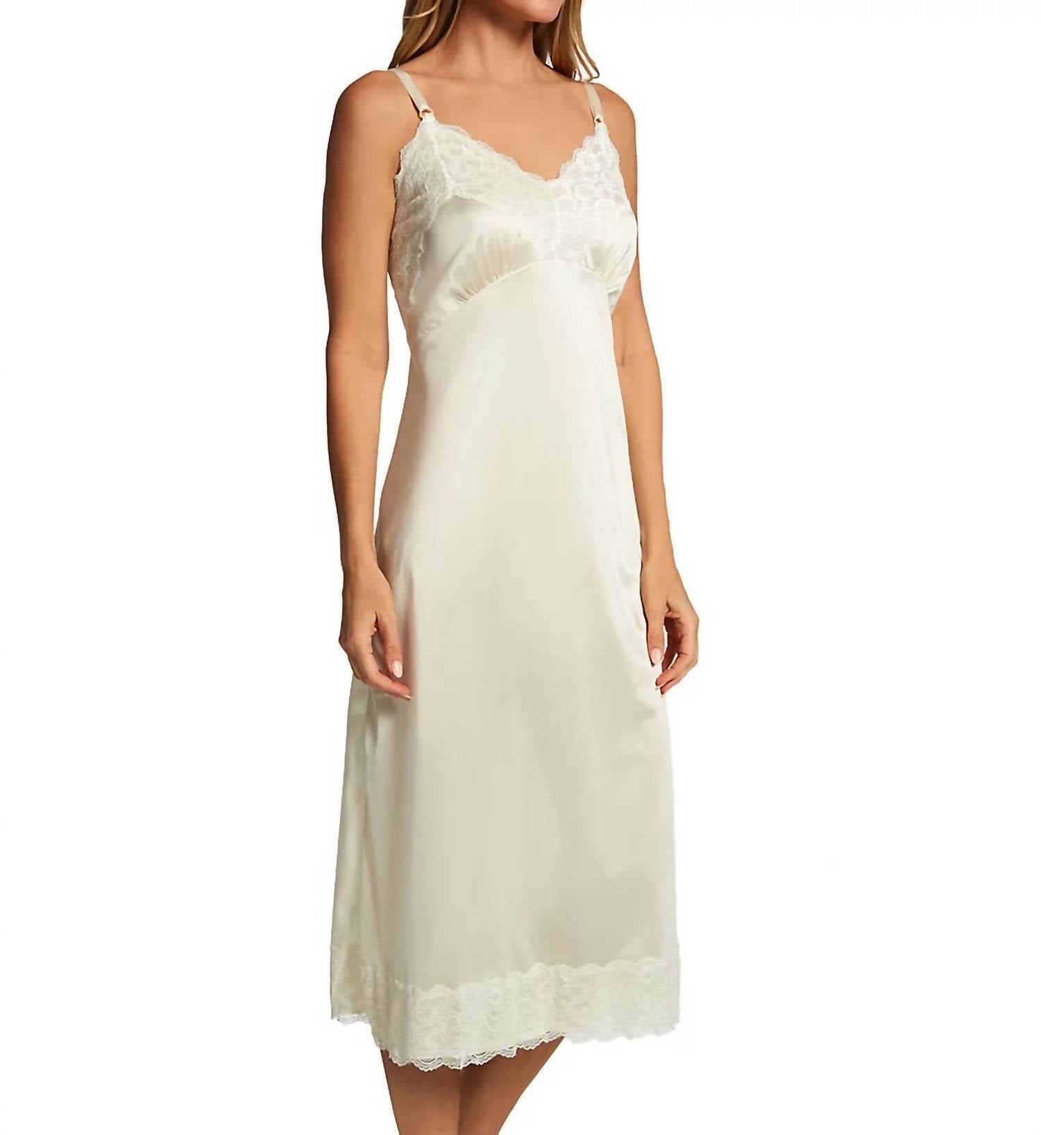Shadowline Lingerie - Adjustable Strap Full Slip - Plus