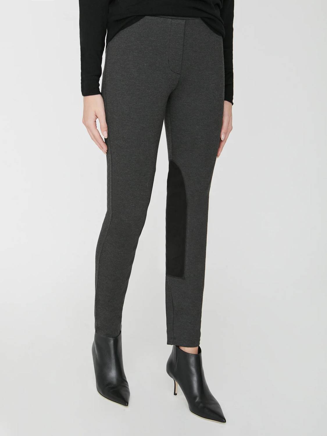 Brochu Walker REMINGTON RIDING PANT in dark charcoal melange combo - women's pants