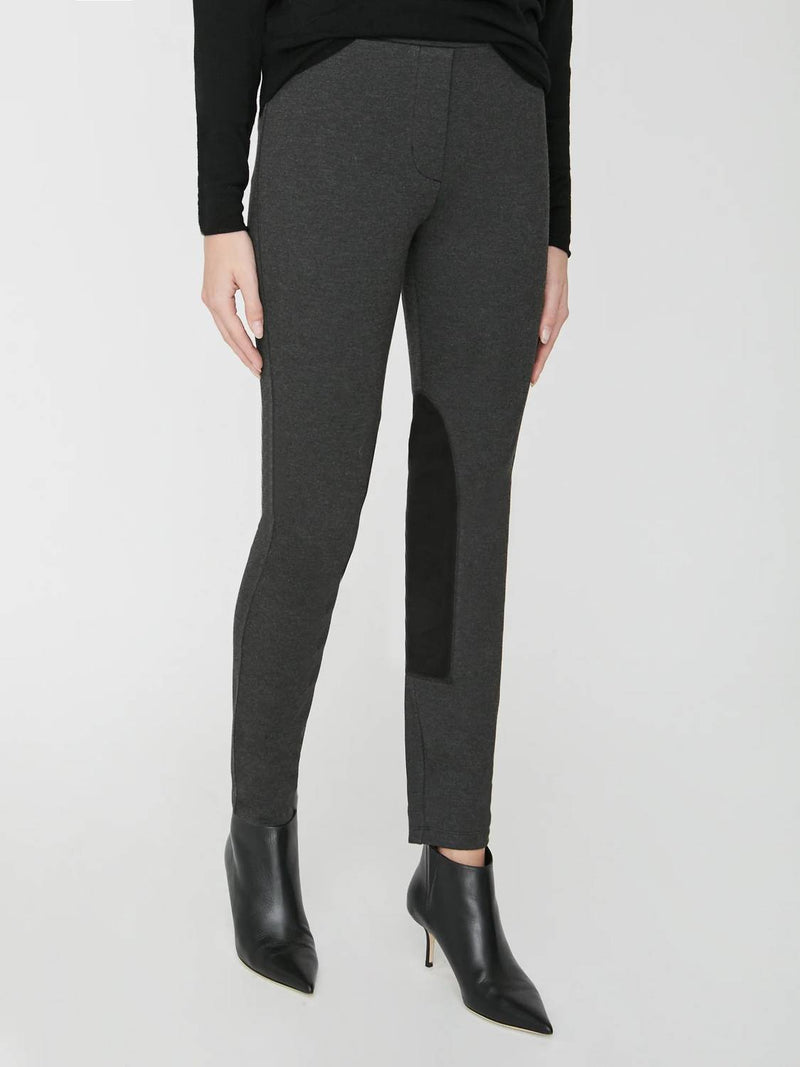 Brochu Walker REMINGTON RIDING PANT in dark charcoal melange combo - women's pants