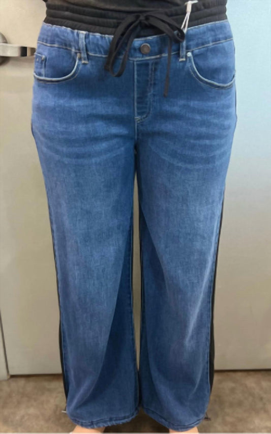 Tractr - Denim Jogger With Trim