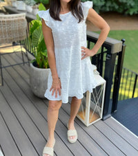 Voy - Swiss Dot Tiered Dress